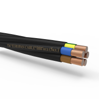 Кабель ВВГнгд (ПВ5)-5х6 силовий EUROPAN CABLE Відрізок 5м