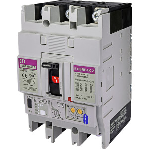 Автоматичний вимикач EB2 250/3LE 250A (36kA, (0.4-1)In/обираєма) 3P