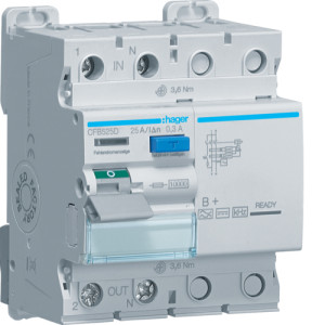 ПЗВ 2P 10kA 25A 300mA B+
