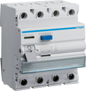 ПЗВ 4P 6kA 40A 500mA A
