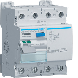 ПЗВ 4P 10kA 40A 300mA B SEL