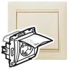 Роз.Valena 2k+3 16a 250v Ip44