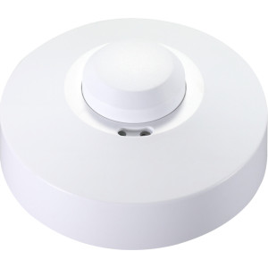 Датчик руху мікрохвильовий e.sensor.mw.700.white(білий) 360°, IP20