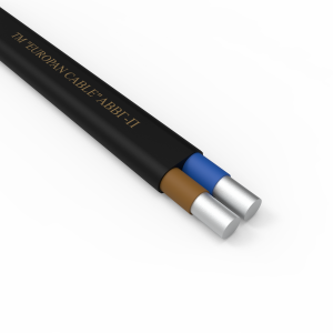 Кабель АВВГ-П-0,66 2х2,5 силовий алюмінієвий EUROPAN CABLE Відрізок 165м