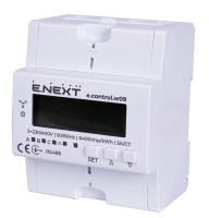 Лічильник трифазний e.control.w09 5А/СТ електронний клас 1.0 (некомерц.) RS485