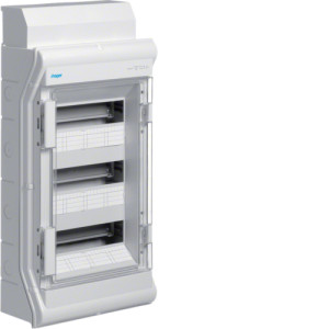 Щит розподільчий на 36(42) модулів, з/у з прозорими дверцятами, IP65, VECTOR