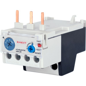 Теплове реле e.industrial.ukh.22.0,16 номін. струм 22А, діап. регул. 0,1-0,16 А