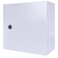 Корпус металевий e.mbox.stand.p.30.30.20 IP54 з монтажною панеллю (300x300x200)