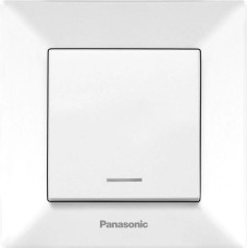 Вимикач 1кл.з підсв. Panasonic Arkedia Slim, біл.