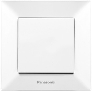 Вимикач 1кл.прох. Panasonic Arkedia Slim, біл.