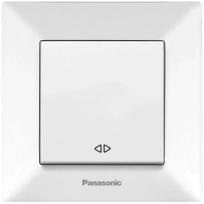 Вимикач 1кл.перехр. Panasonic Arkedia Slim, біл.