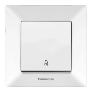 Кнопка дзвінка Panasonic Arkedia Slim, біла