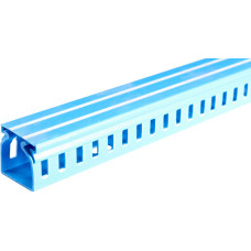 Короб пластиковий перфорований e.trunking.perf.stand.40.80, 40х80мм, блакитний 2м