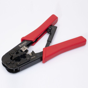 Інструмент HT-568R для обрізання, зачищення и обпресовування мережних проводів