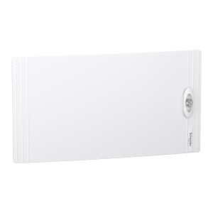Двері суцільні, білі, 1 ряд, 24 модулі, PrismaSeT XS, LVSXDP124, Schneider Electric