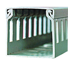 Короб перфорований B 25x80 T (ПВХ, Ш25xВ80, 2м)