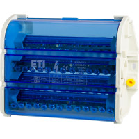 Блок розподільчий EDB-413-160A, 4p, 3L+PE/N, 160A (13 виходів)
