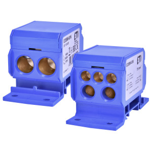 Блок розподільчий EDBM-8/N (192А, 1500V AC/DC, OUT: 1x4-70; 2x4-35; 3x2,5-25)