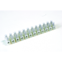 Клемна колодка 12p, 110°С, 450V, 24A, 2,5кв.мм., поліамід 6.6, 43112NY, ДКС