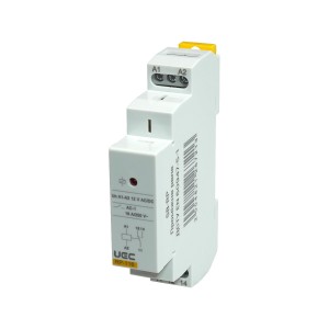 Проміжне реле RP 1 конт. (16А) 12 В AC/DC UEC