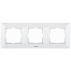 Рамка 3-на горизонт. Panasonic Arkedia Slim, біла