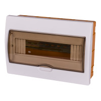 Корпус пластиковий 12-модульний e.plbox.stand.w.12k, вбудований