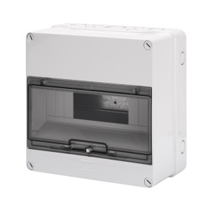 Корпус пластиковий 40 CD навісний 12М прозорі дверцята ІР55 GEWISS