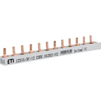 Шина живлення IZS 10/3F/12 (10мм2, 3P, 0.21м, Pin, 12mod.)