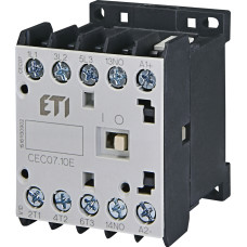 Контактор мініатюрний CEC 07.10 24V AC (7A; 4kW; AC3)
