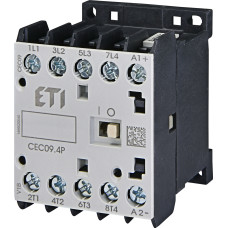 Контактор мініатюрний CEC 09.4P 230V АС (9A; 4kW; AC3) 4р (4 н.в.)