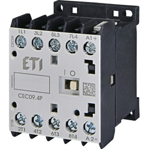 Контактор мініатюрний CEC 09.4P 230V АС (9A; 4kW; AC3) 4р (4 н.в.)