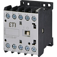 Контактор мініатюрний CEC 09.4Р 24V DC (9A; 4kW; AC3) 4р (4 н.в.)