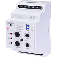Реле контролю напруги HRN-43N 400V AC (3F, 2x16A_AC1) з нейтраллю