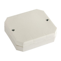 Коробка розподільча e.db.stand.r4.85x85x35K з клемником, 85х85х35 мм, IP 44, Р 4, зовнішня