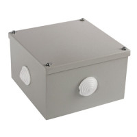 Коробка розподільча металева e.db.stand.kr20.200.200.90.ip54