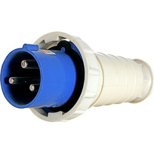 Силова вилка переносна e.plug.pro.3.63, 3п., 230В, IP 67, 63А (033)