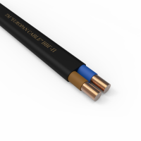 Кабель ВВГ-П-0,66 2х6,0 силовий мідний EUROPAN CABLE Відрізок 7м