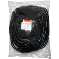 Спіральна обв'язка e.spiral.stand.24.black, 20-130 мм, 10м, чорна