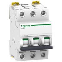 Автоматичний вимикач Acti9 iC60N 3P, 25А, крива C Schneider Electric A9F79325