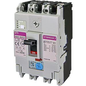 Автоматичний вимикач EB2S 160/3LA 63A (16kA, (0.63-1)In/фікс.) 3P