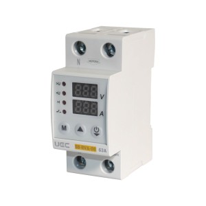 Реле напруги та струму SB-RVA-08 2P 63A UEC