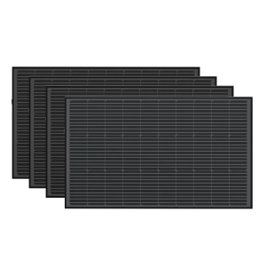 Набір сонячних панелей EcoFlow  4*100 Solar Panel Стаціонарні