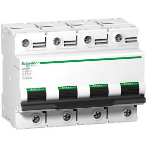 Автоматичний вимикач Acti9 C120N 4P, 100А, крива C Schneider Electric A9N18374