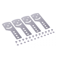 Пластина кріпильна GSV висота 50 мм, гарячого цинкування, метод Сендзіміра, 30013, ДКС