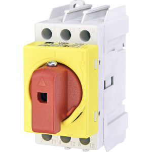 Роз'єднувач навантаження LAS 3P Y-R 16 "1-0" 16A (жовто-червоний)