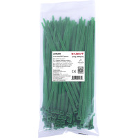 Кабельна стяжка e.ct.stand.60.3.green (100шт), зелена