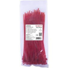 Кабельна стяжка e.ct.stand.60.3.red (100шт), червона