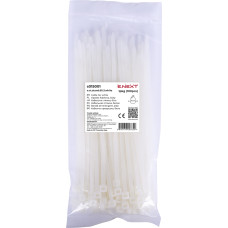 Кабельна стяжка e.ct.stand.60.3.white (100шт), біла