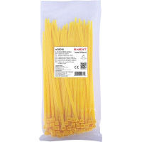 Кабельна стяжка e.ct.stand.60.3.yellow (100шт), жовта