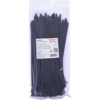 Кабельна стяжка e.ct.stand.200.5.black (100шт), чорна